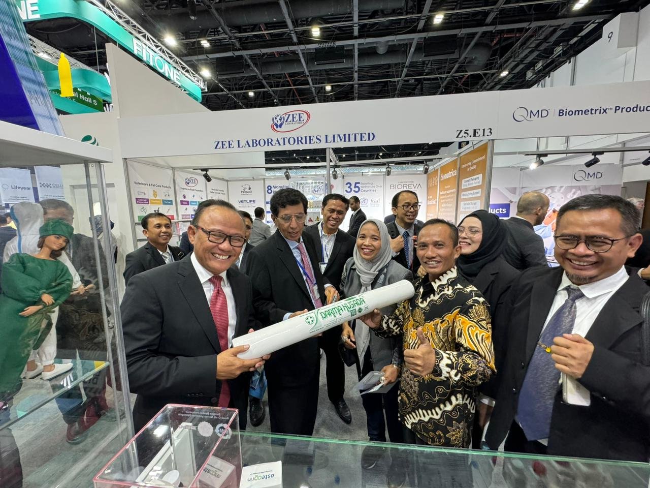 PT USM Berkah Indonesia ikuti Pameran Internasional Arab Health di Dubai