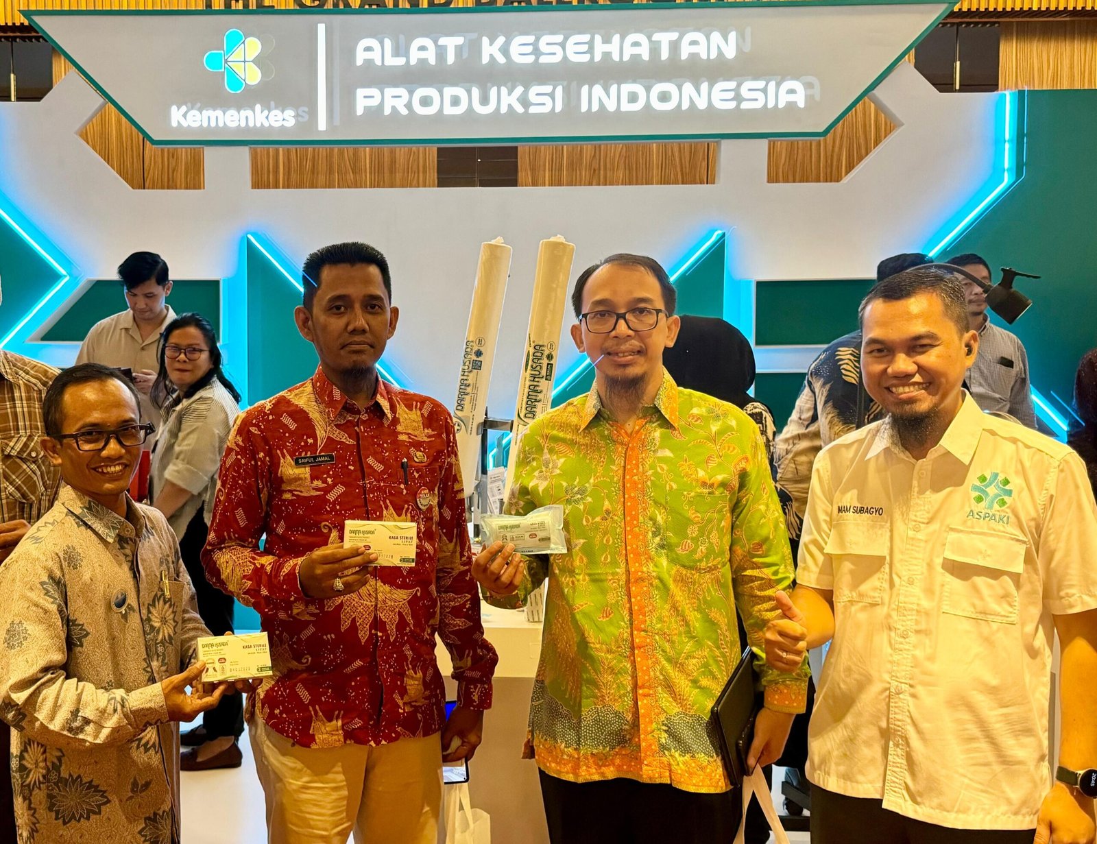 Inovasi Produk Kasa Darma Husada Ramaikan Pameran Alkes di Padang