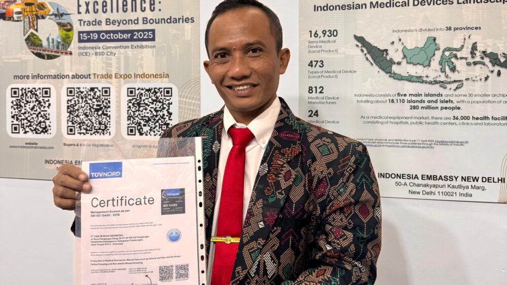 PT USM Berkah Indonesia Jadi Produsen Kasa Pertama di Indonesia yang Raih Sertifikasi ISO 13485:2016 PT USM Berkah Indonesia Jadi Produsen Kasa Pertama di Indonesia yang Raih Sertifikasi ISO 13485:2016